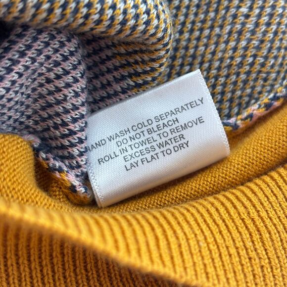 ModCloth Gold Yin Yang Burst Cotton Pullover Sweater - Picture 11 of 11